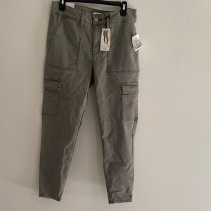 True Craft Men's Olive Cargo Pants